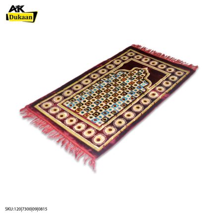 Maroon prayer mat
