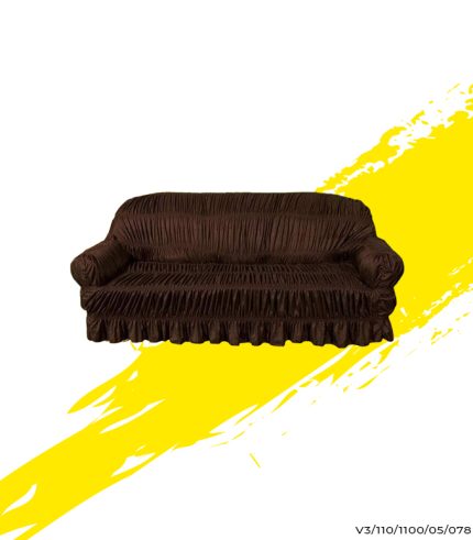 5 Seater Brown Sofa Cover